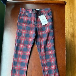 Zara Kids plaid pants